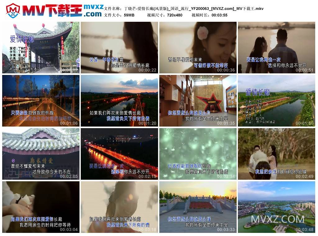 丁晓芒-爱情长廊(风景版)_国语_流行_YF200063